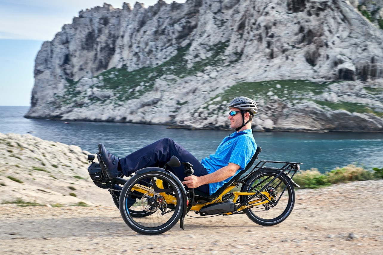 Liegedreirad HP Velotechnik Scorpion FS20