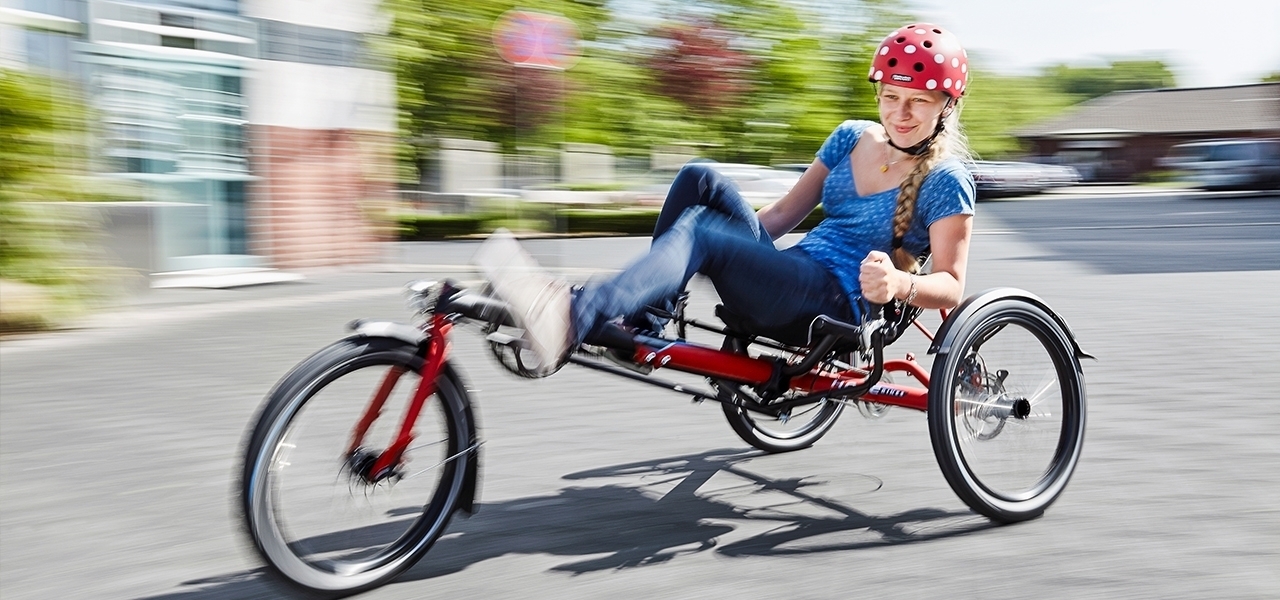 Liegedreirad Hase Bikes Kettwiesel Allround faltbar